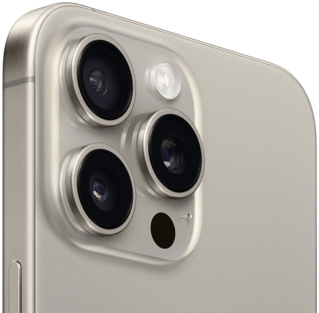 Смартфон Apple A3106 iPhone 15 Pro Max 512Gb титан моноблок 3G 4G 1Sim 6.7" 1290x2796 iOS 17 48Mpix 802.11 a/b/g/n/ac/ax NFC GPS GSM900/1800 TouchSc Protect