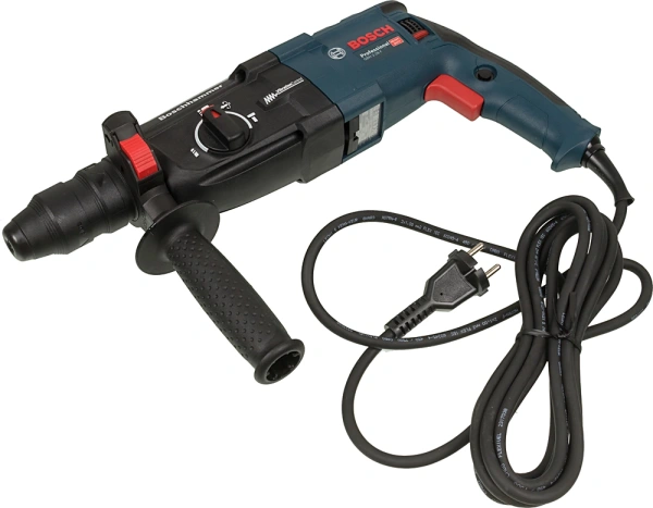 Перфоратор Bosch GBH 2-28 F патр.:SDS-plus уд.:3.2Дж 880Вт (кейс в комплекте)