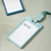 Бейдж Deli EF407 105х62мм вертик. зажим пластиковый ассорти шнур