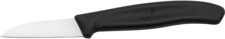 Нож кухонный Victorinox Swiss Classic (6.7303) стальной разделочный лезв.60мм прямая заточка черный без упаковки