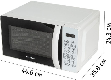 Микроволновая Печь Supra 20SW25 20л. 700Вт белый