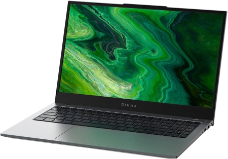 Ноутбук Digma Pro Fortis M Ryzen 5 7430U 8Gb SSD256Gb AMD Radeon 15.6" IPS FHD (1920x1080) Windows 11 Professional grey WiFi BT Cam 4250mAh (DN15R5-8CXW04)