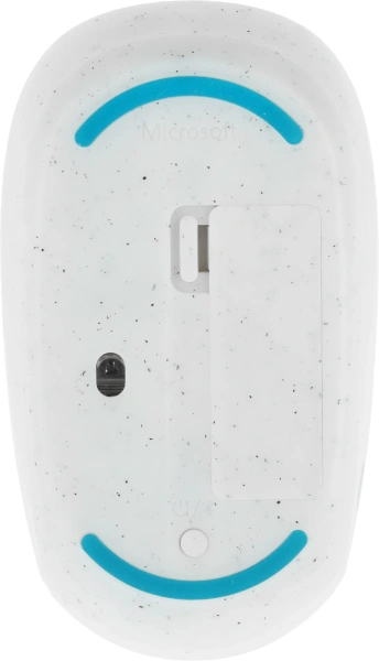 Мышь Microsoft Ocean Plastic Mouse светло-серый оптическая (4000dpi) беспроводная BT (2but)