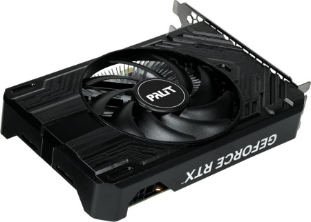 Видеокарта Palit PCI-E 4.0 RTX4060 STORMX NVIDIA GeForce RTX 4060 8Gb 128bit GDDR6 1830/17000 HDMIx1 DPx3 HDCP Ret