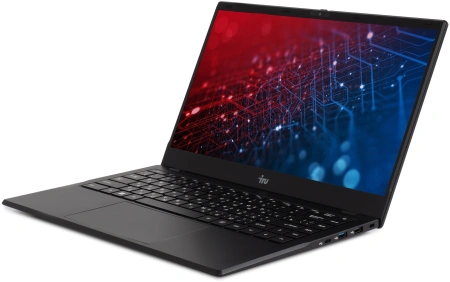 Ноутбук IRU Planio 14ING N100 8Gb SSD256Gb Intel Iris Xe graphics 14" IPS FHD (1920x1080) Free DOS black 6000mAh (2058902)