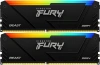 Память DDR4 2x8GB 3600MHz Kingston KF436C17BB2AK2/16 Fury Beast RGB RTL Gaming PC4-28800 CL17 DIMM 2