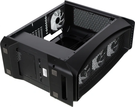 Корпус Aerocool Aero One Frost-G-BK-v1 черный без БП ATX 2x120mm 2x140mm 2xUSB3.0 audio bott PSU