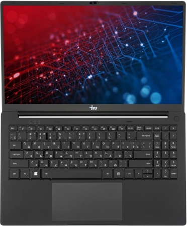Ноутбук IRU Strato 15ALI Core i5 1235U 8Gb SSD256Gb Intel Iris Xe graphics 15.6" IPS FHD (1920x1080) Windows 11 Professional black 6000mAh (2059113)
