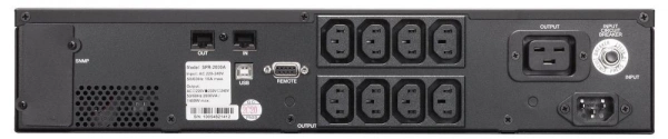 Источник бесперебойного питания Powercom Smart King Pro+ SPR-3000 LCD 2400Вт 3000ВА черный