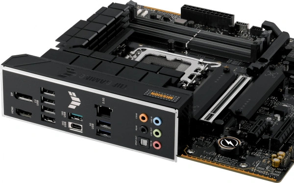 Материнская плата Asus TUF GAMING B760M-PLUS II Soc-1700 Intel B760 4xDDR5 mATX AC`97 8ch(7.1) 2.5Gg