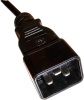 Кабель Lanmaster LAN-PP13/20-3.0-BK C13-C20 проводник.:3x0.75мм2 3м 220В 10А (упак.:1шт) черный