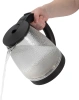 Чайник электрический Vitek VT-7003 1.7л. 2200Вт черный корпус: стекло