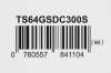 Флеш карта SDXC 64Gb Class10 Transcend TS64GSDC300S 300S w/o adapter