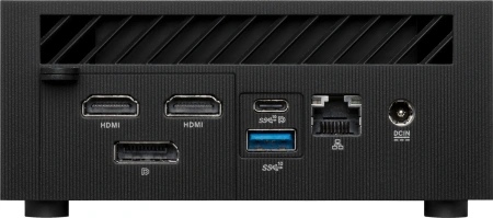 Неттоп Asus PN64-S5756MD i5 13500H/16Gb/SSD512Gb Iris Xe/noOS/черный