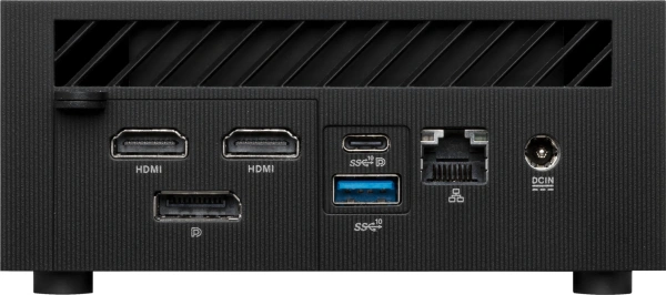 Неттоп Asus PN64-B-S5284MD i5 13500H (2.6) UHDG noOS 2.5xGbitEth WiFi BT 120W черный (90MR00U2-M008W0)