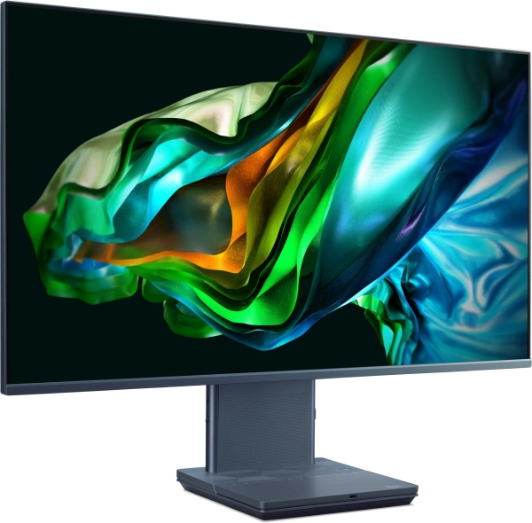 Моноблок Acer Aspire S32-1856 31.5" WQHD i7 1360P (2.2) 32Gb SSD1Tb Iris Xe CR Windows 11 Professional GbitEth WiFi BT 180W клавиатура мышь Cam серый 2560x1440