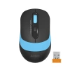Мышь A4Tech Fstyler FG10S черный/синий оптическая (2000dpi) silent беспроводная USB для ноутбука (4but)