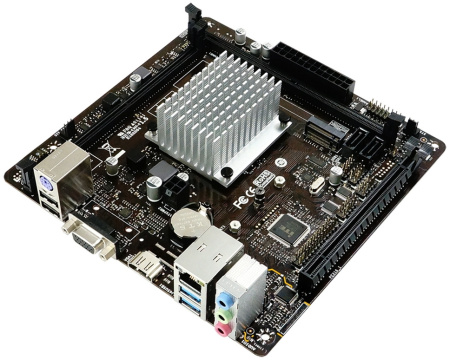 Материнская плата Biostar J4125NHU Intel J4125 2xDDR4 mini-ITX AC`97 8ch(7.1) GbLAN+VGA+HDMI