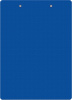 Папка-планшет Buro -PD6003/BLUE A4 пластик 1мм синий