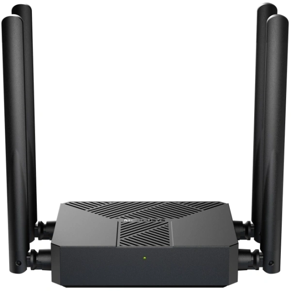 Роутер беспроводной Mercusys MR62X AX1500 10/100/1000BASE-TX черный