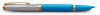 Ручка перьев. Parker 51 Premium (CW2169078) Turquoise GT F сталь нержавеющая подар.кор.