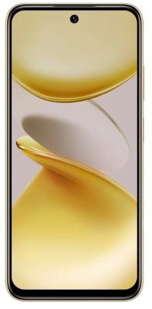 Смартфон Infinix X6532 Smart 9 128Gb 3Gb золотой моноблок 3G 4G 2Sim 6.7" 720x1600 Android 14 13Mpix 802.11 a/b/g/n/ac GPS GSM900/1800 GSM1900 TouchSc Protect FM microSD max2048Gb