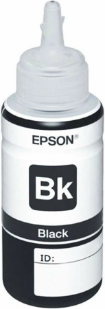 Картридж струйный Epson T673BK C13T673198 черный (1900стр.) (70мл) для Epson L800/L805/L810/L850/L1800