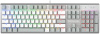 Клавиатура A4Tech Fstyler FS100 Neon механическая серый/белый USB for gamer LED (FS100)