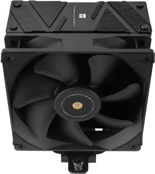 Устройство охлаждения(кулер) Thermalright Assassin Spirit 120 EVO Dark Soc-AM5/AM4/1200/1700/1851 черный 4-pin 27dB Al+Cu 525gr Ret (AS120-EVO-DARK)