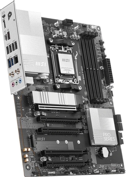 Материнская плата MSI PRO B840-P WIFI SocketAM5 AMD B840 4xDDR5 ATX AC`97 8ch(7.1) 2.5Gg RAID+HDMI