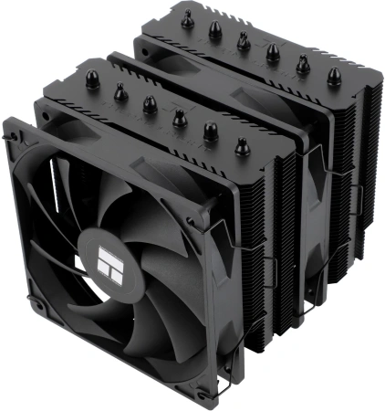 Устройство охлаждения(кулер) Thermalright Peerless Assassin 120 SE Soc-AM5/AM4/1200/1700/1851 черный 4-pin 25.6dB Al+Cu 730gr Ret (PA120-SE-BL)