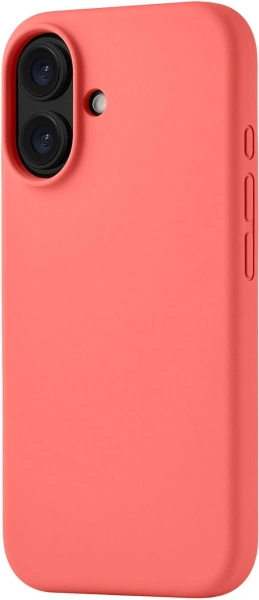 Чехол (клип-кейс) uBear для Apple iPhone 16 Touch with MagSafe коралловый (CS402CR61TH-I24M)
