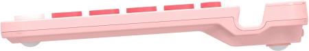 Клавиатура A4Tech Fstyler FBK30 розовый USB беспроводная BT/Radio slim Multimedia (FBK30 RASPBERRY)