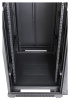 Шкаф коммутационный Lanmaster (TWT-CBB-27U-6X8-P1) напольный 27U 600x800мм пер.дв.перфор. задн.дв.перфор.2-хст. 2 бок.пан. 800кг черный IP20 сталь