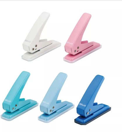Дырокол Kw-Trio 09190PINK макс.:20лист. металл розовый отв.:1