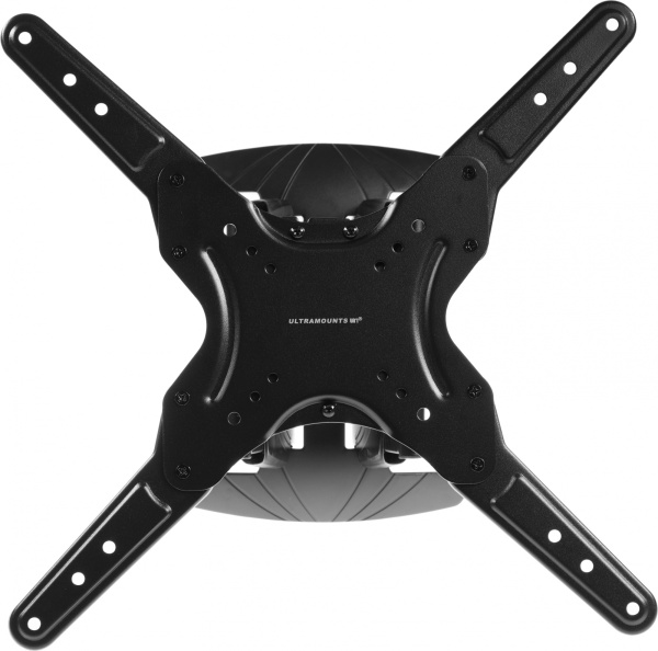 Кронштейн для телевизора Ultramounts UM907 черный 23"-55" макс.40кг настенный поворотно-выдвижной и наклонный