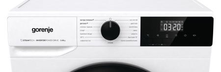 Стиральная машина Gorenje W1NHPI62SCSIRV класс: A загр.фронтальная макс.:6кг белый инвертер