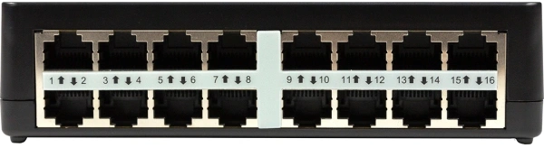 Коммутатор Origo OS1116 OS1116/A1A (L2) 16x100Мбит/с неуправляемый