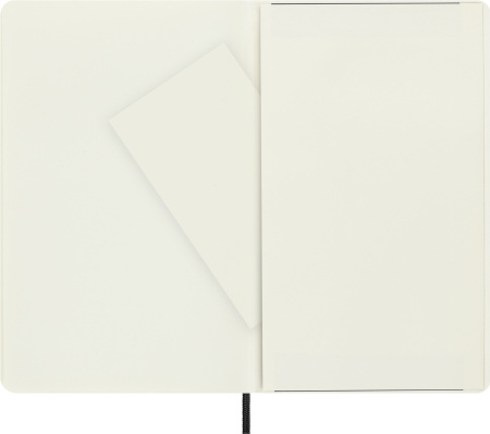 Блокнот Moleskine CLASSIC SOFT QP617 Large 130х210мм 192стр. клетка мягкая обложка черный