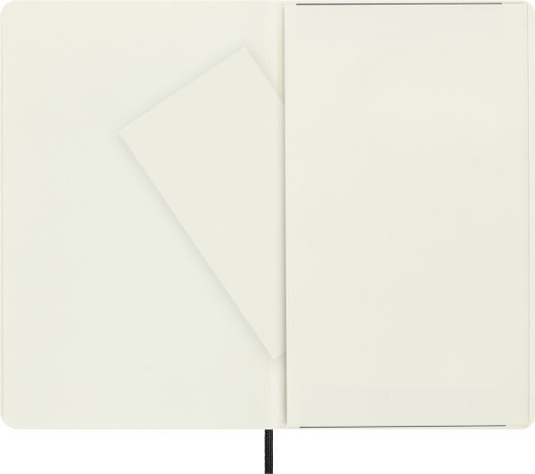 Блокнот Moleskine CLASSIC SOFT QP617 Large 130х210мм 192стр. клетка мягкая обложка черный