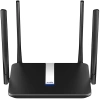 Роутер беспроводной Cudy LT500 AC1200 10/100BASE-TX/4G cat.4 черный