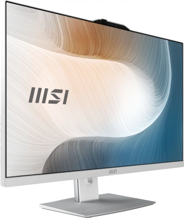 Моноблок MSI Modern AM272P 1M-675XRU 27" Full HD Core 5 120U (1.4) 16Gb SSD512Gb Graphics noOS GbitEth WiFi BT 120W клавиатура мышь Cam белый 1920x1080
