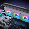 Система водяного охлаждения Thermaltake TH420 V2 Ultra Snow Edition ARGB Soc-AM5/AM4/1200/1700/1851 белый 4-pin 34.7dB Al+Cu LCD Ret (CL-W407-PL14SW-A)