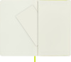 Блокнот Moleskine CLASSIC SOFT QP616C2 Large 130х210мм 192стр. линейка мягкая обложка лайм