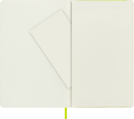 Блокнот Moleskine CLASSIC SOFT QP616C2 Large 130х210мм 192стр. линейка мягкая обложка лайм