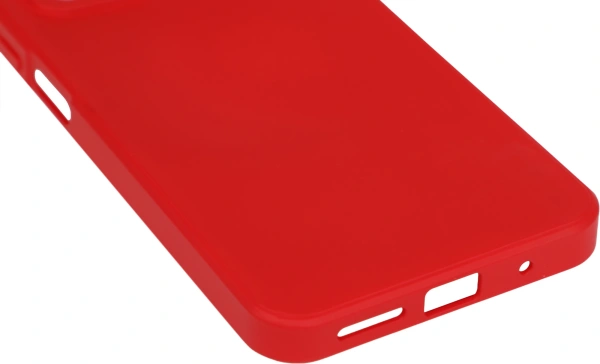 Чехол (клип-кейс) BoraSCO для Xiaomi Redmi 10 красный (40472)