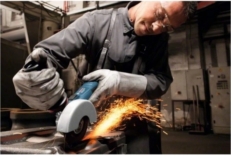 Углошлифовальная машина Bosch GWS 12-125 S 1200Вт 11000об/мин рез.шпин.:M14 d=125мм (06013A6020)