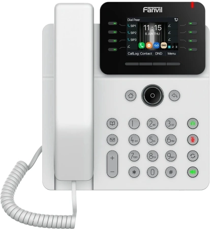Телефон IP Fanvil V62G белый (V62G WHITE)