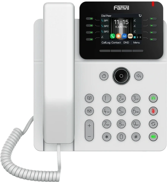 Телефон IP Fanvil V62G белый (V62G WHITE)