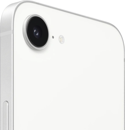 Смартфон Apple A3409 iPhone 16e 128Gb белый моноблок 3G 4G 1Sim 6.1" 1170x2532 iOS 18 48Mpix 802.11 a/b/g/n/ac/ax NFC GPS Protect
